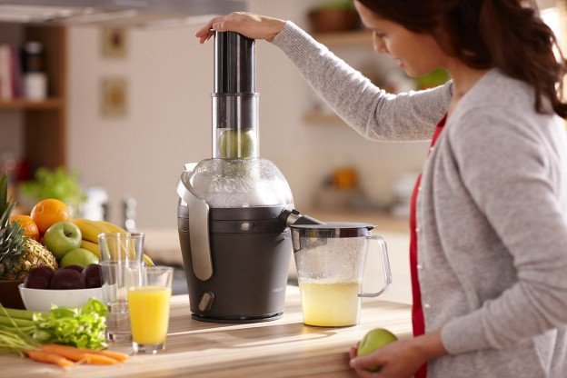 Entsafter Test mit Philips Modell